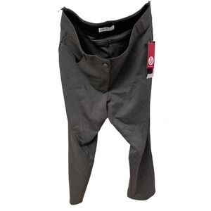 89th & Madison Pants Womens 16W Grey Comfort Waist NWT